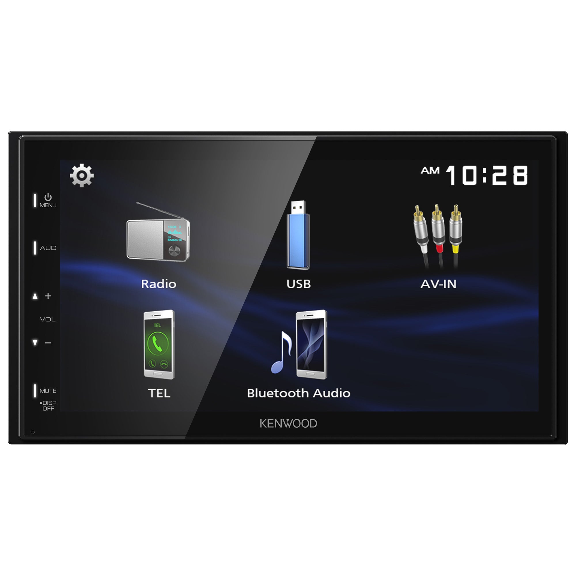 Kenwood DMX129BT 6.8" Digital Media Car Stereo Receiver - Freemans Car Stereo