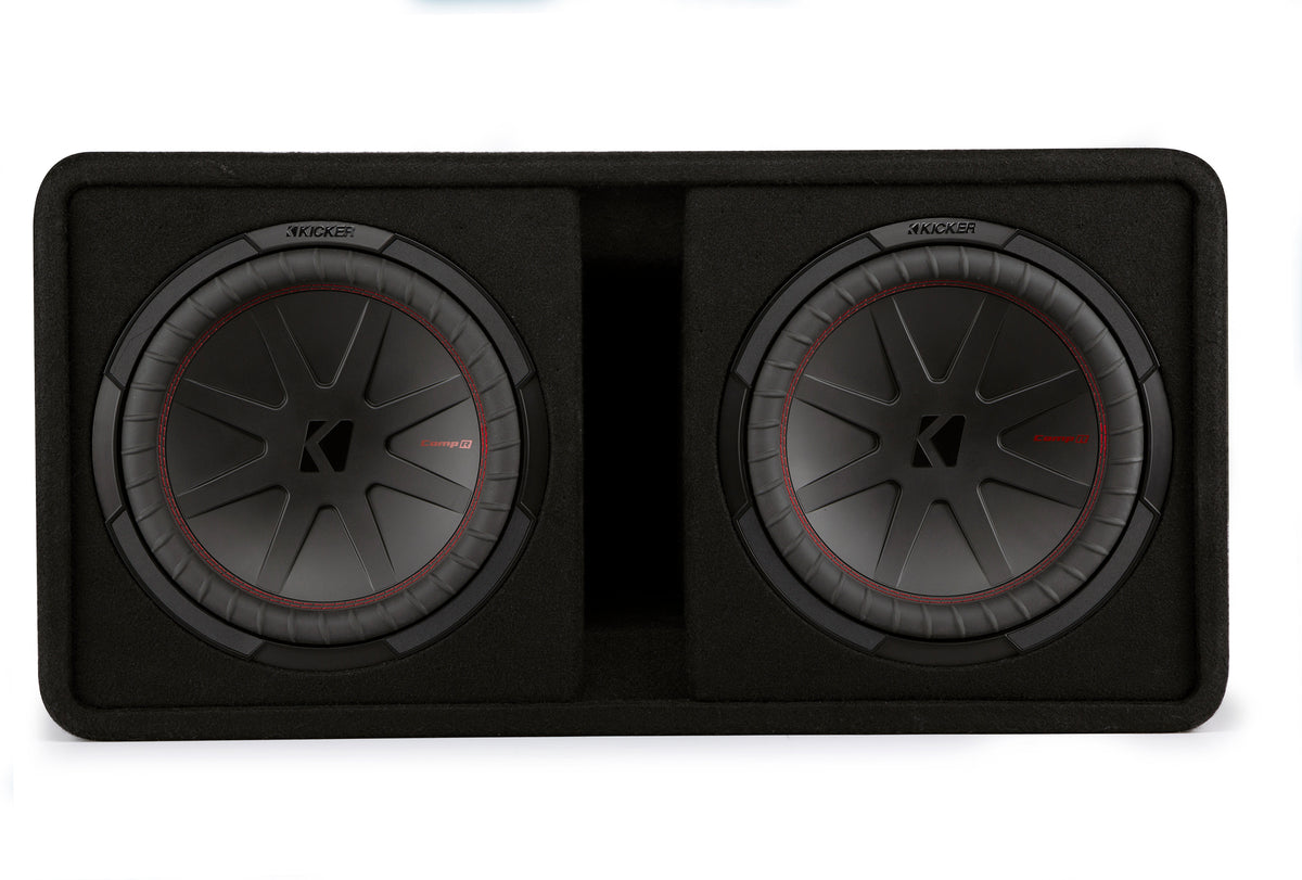Kicker 48DCWR122 Amplifer and Subwoofer Bass Bundle with Install Kit - Freemans Car Stereo