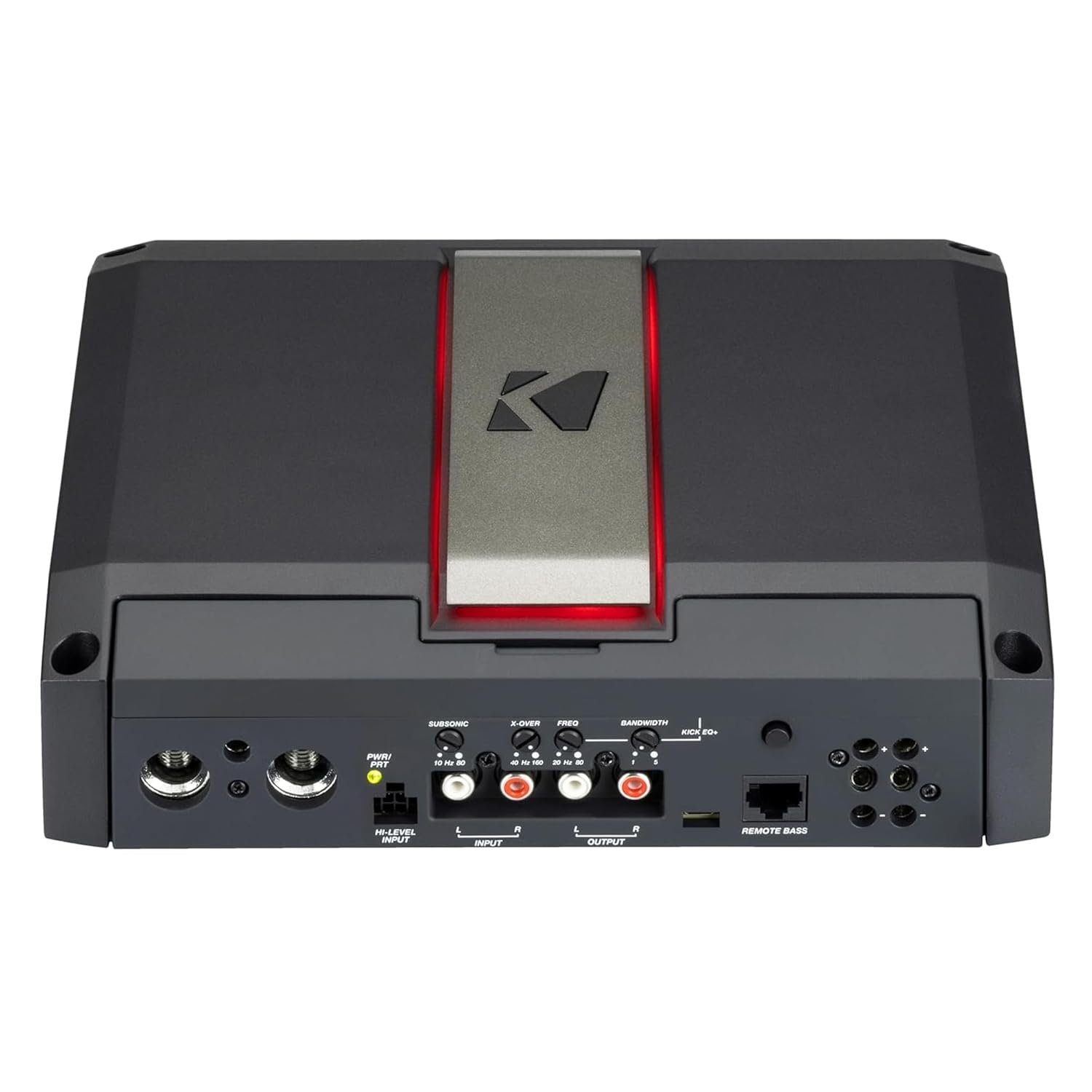 Kicker 51LX1650.1 1650 Watt Mono Class-D Subwoofer Amplifier with Smart Bass - Freemans Car Stereo