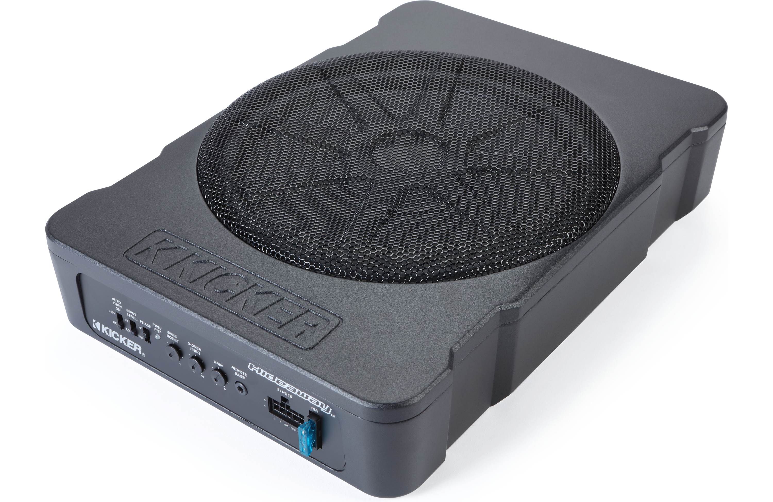 Kicker 51HS10 10" Powered Hideway Compact Subwoofer - Freemans Car Stereo