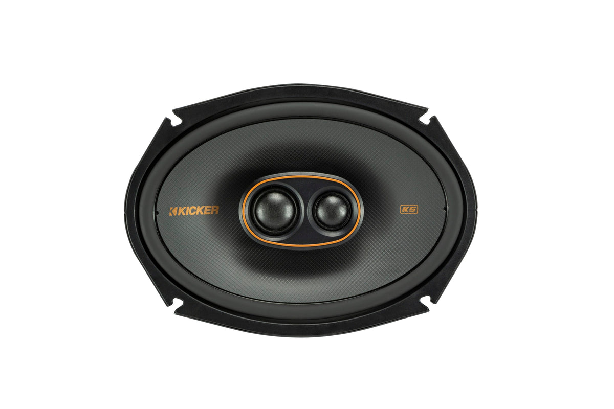 Kicker 51KSC69304 6x9" 3-Way Triaxial Car Speakers - Freemans Car Stereo