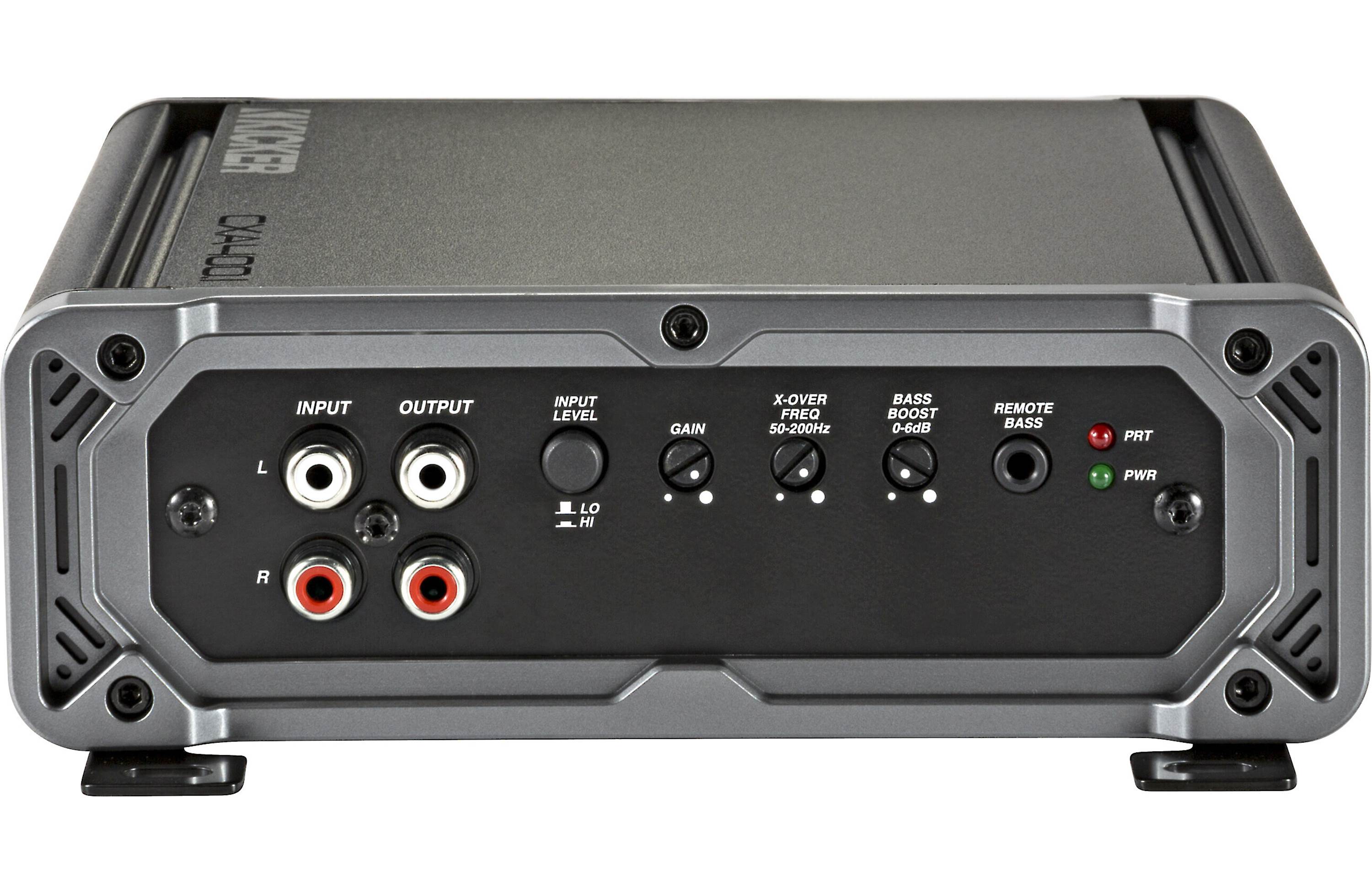 Kicker 48CWR84 Amplifer and Subwoofer Bass Bundle with Install Kit