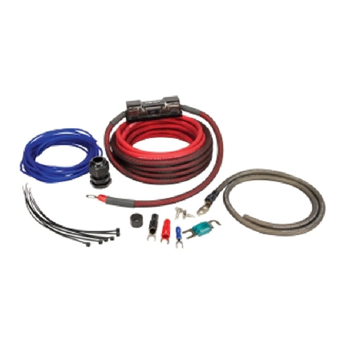 Kicker 48CWR122 Amplifer and Subwoofer Bass Bundle with Install Kit - Freemans Car Stereo