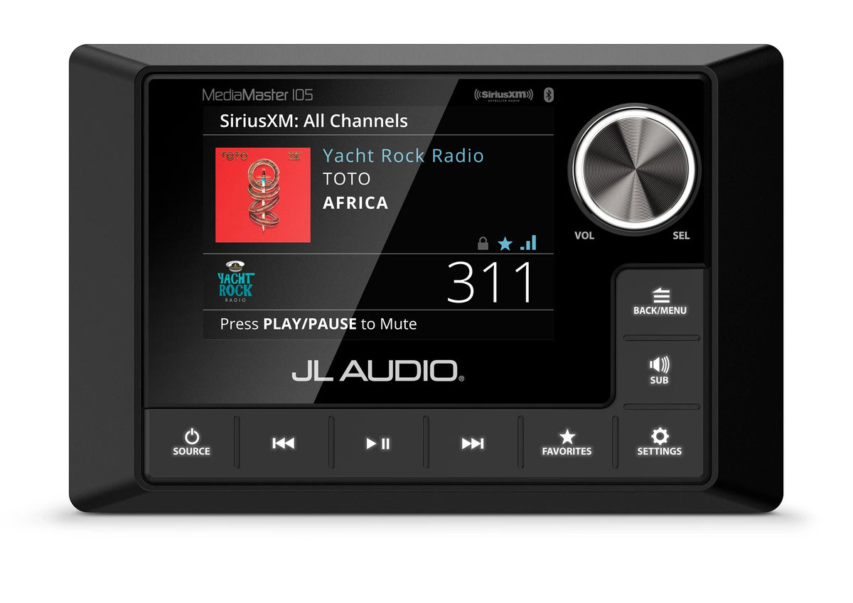 JL Audio MM105 + XDM800/8 + 4 Pairs M6-650X-S-GMTI-I + MLC-RW Marine Bundle