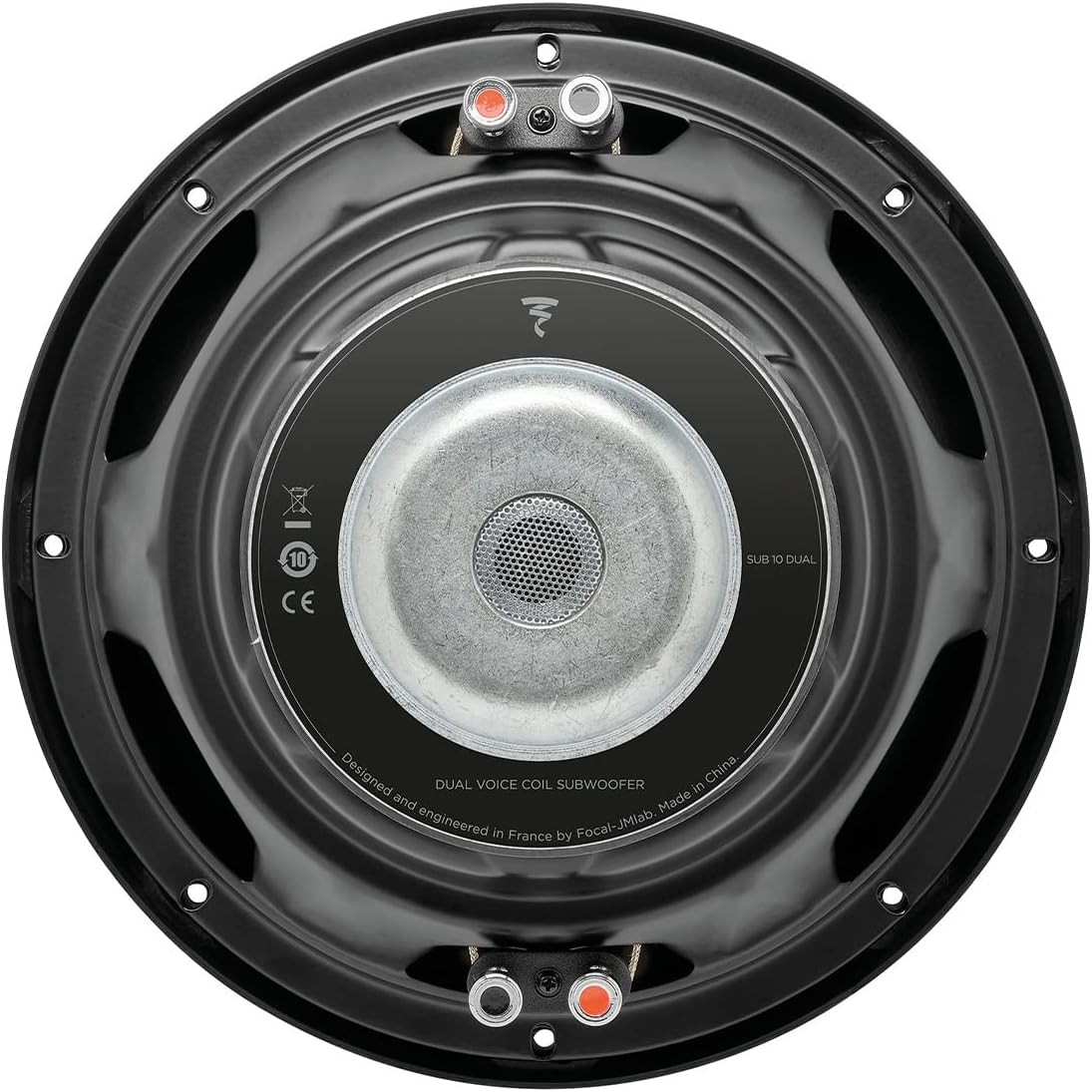 Focal SUB 10 Dual 10" Subwoofer, Dual 4-Ohm Voice Coil, 250W RMS - 500 W MAX - Freemans Car Stereo