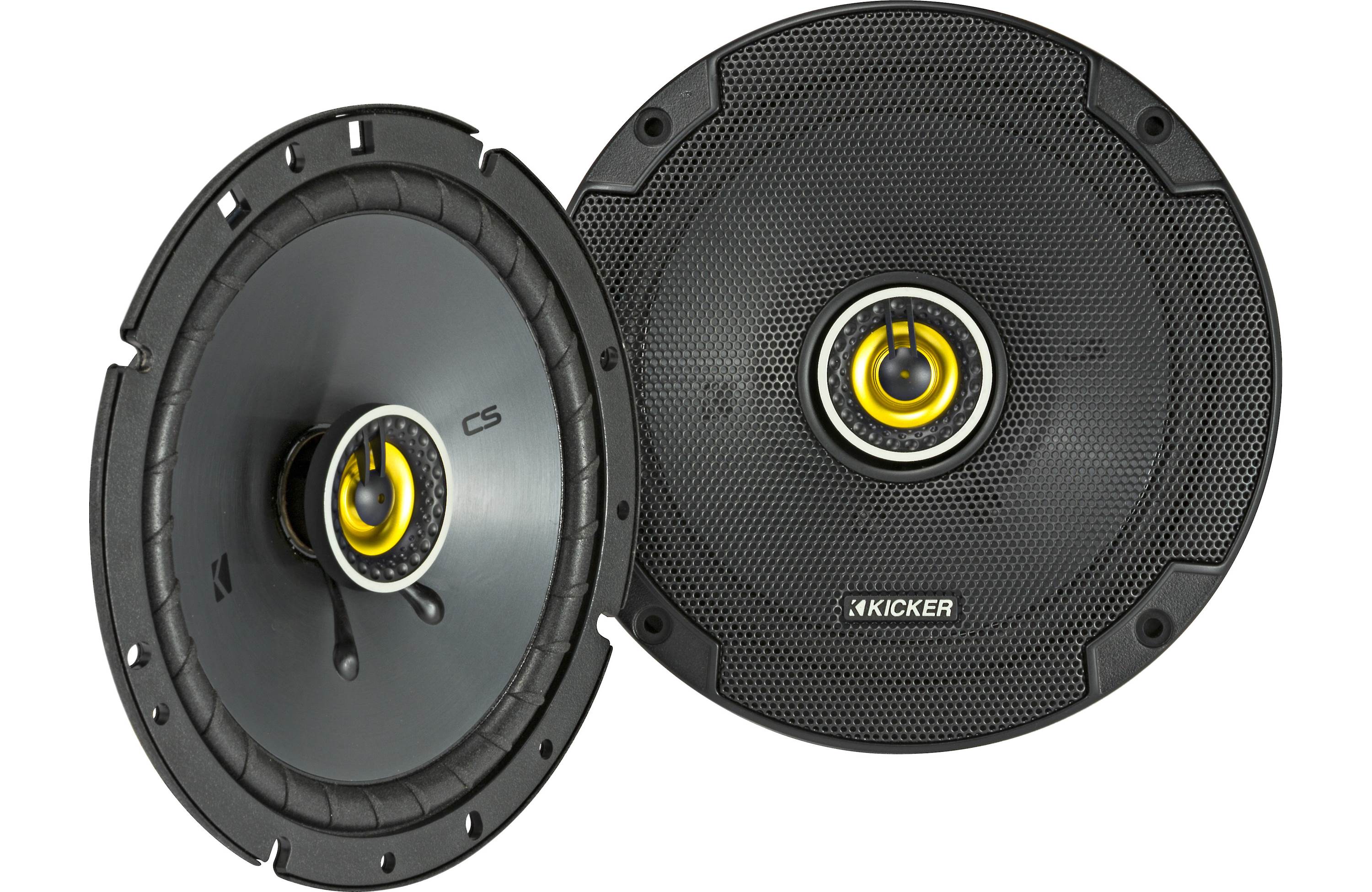 Kicker 46CSC674 CS-Series 6.75" inch Coaxial Speakers - Freemans Car Stereo