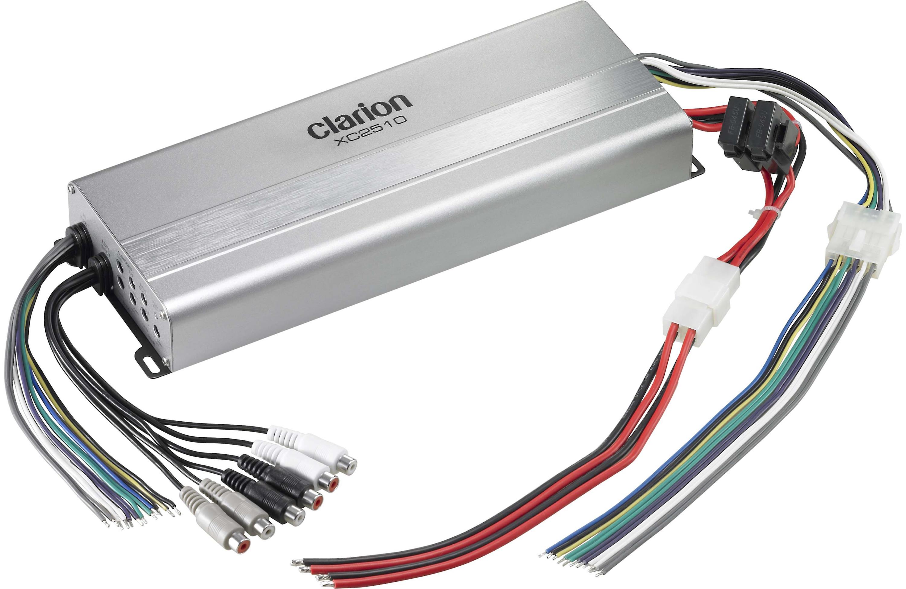 Clarion CMS4 + CMS-651-CWB x2 Pair + CMSP-101RGB-2 + XC2510 Marine Bundle