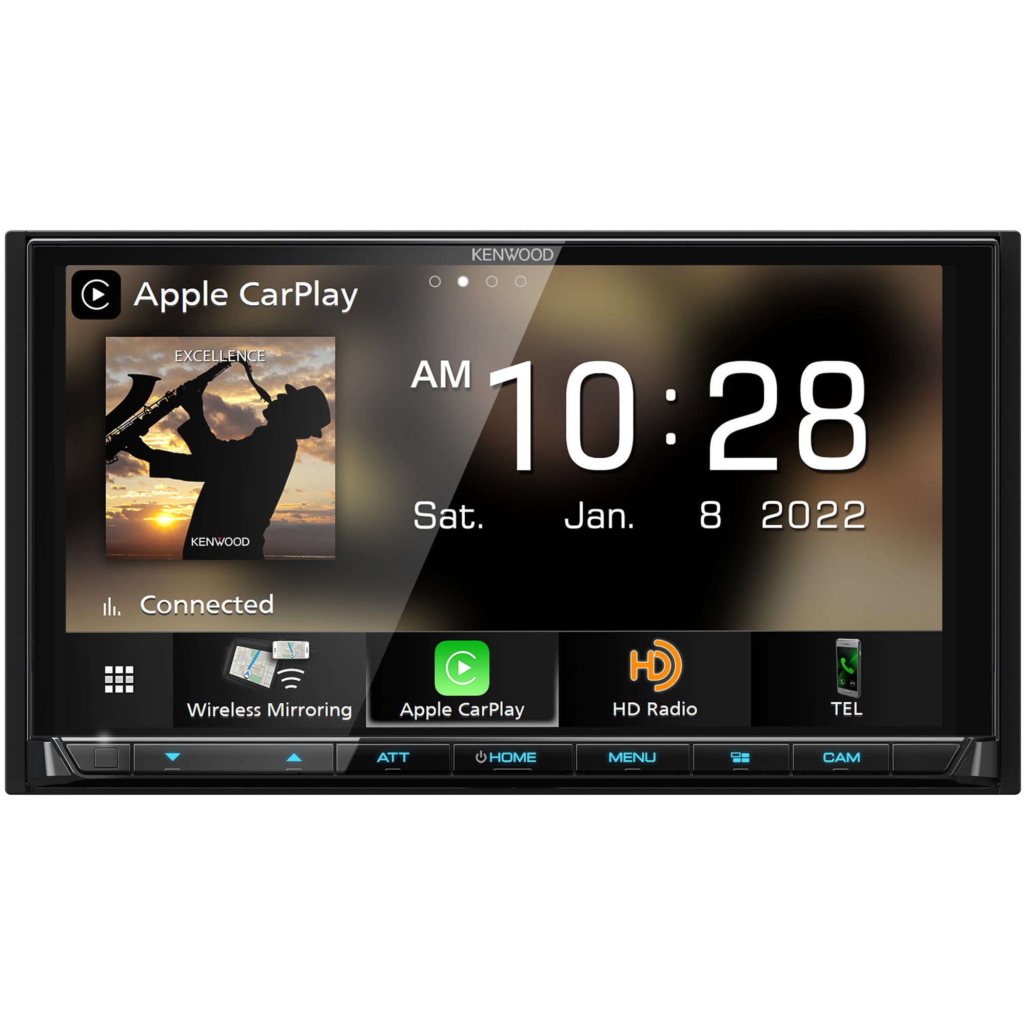Kenwood DMX958XR Multimedia Car Stereo Receiver Wireless Apple CarPlay and Android Auto - Freemans Car Stereo