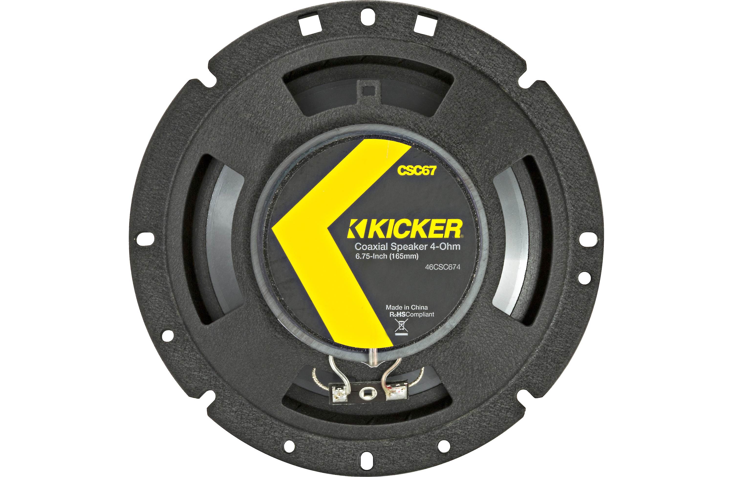 Kicker 46CSC674 CS-Series 6.75" inch Coaxial Speakers - Freemans Car Stereo