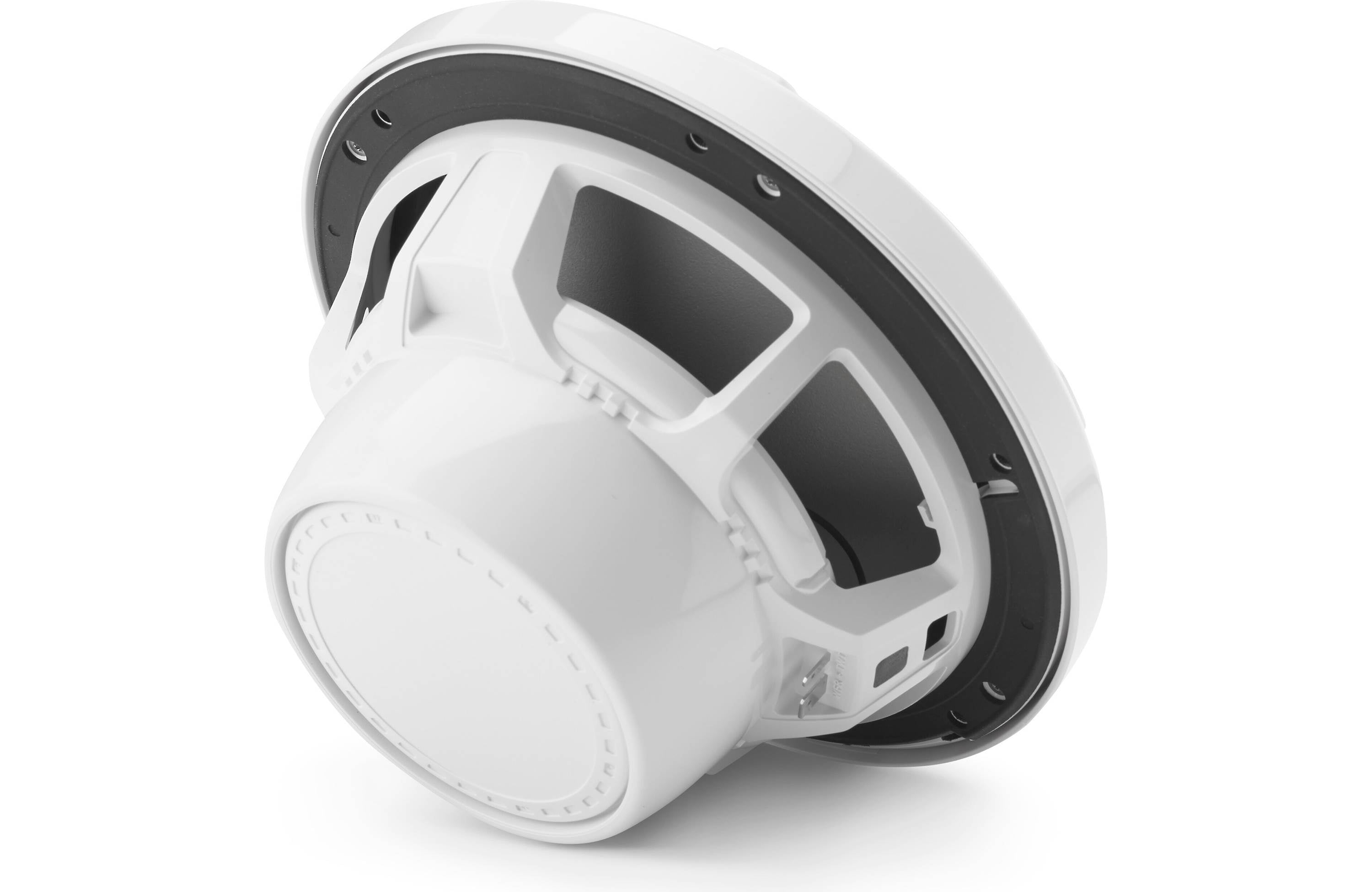 JL Audio M3-770X-S-GW-I 7.7" Marine Coaxial Speakers, White Sports Grilles w/ RGB LED Lighting