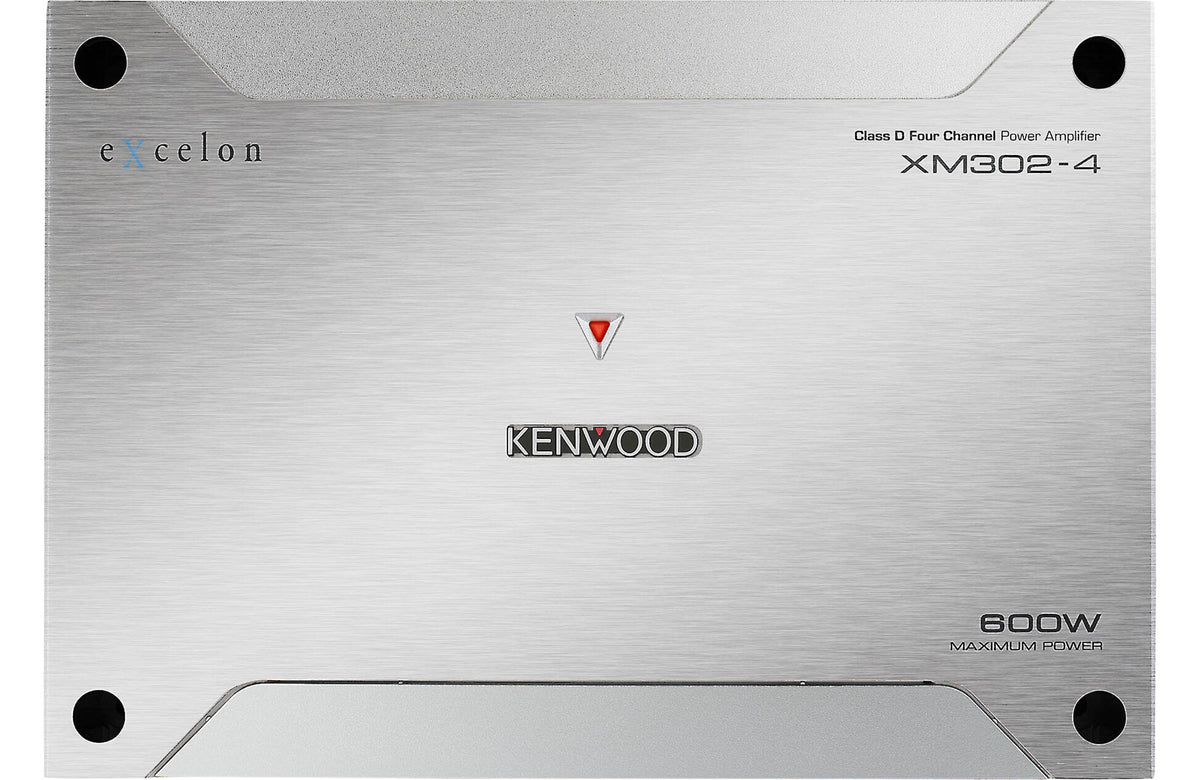 Kenwood Excelon XM302-4 4-Channel Class D Marine Amplifier