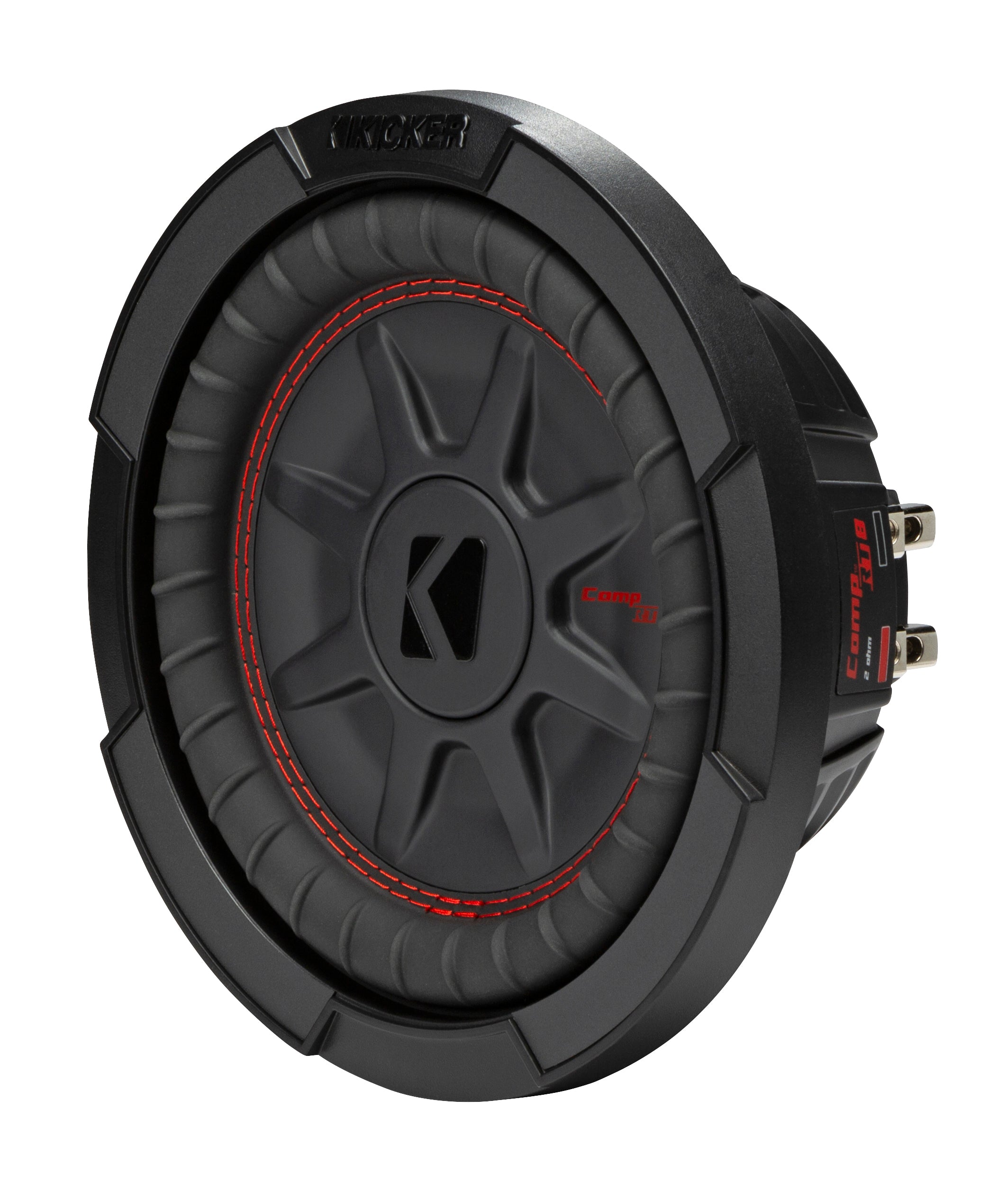 Kicker 48CWRT82 CompRT Series 8" 2-Ohm Dual Voice Coil Subwoofer - Freemans Car Stereo