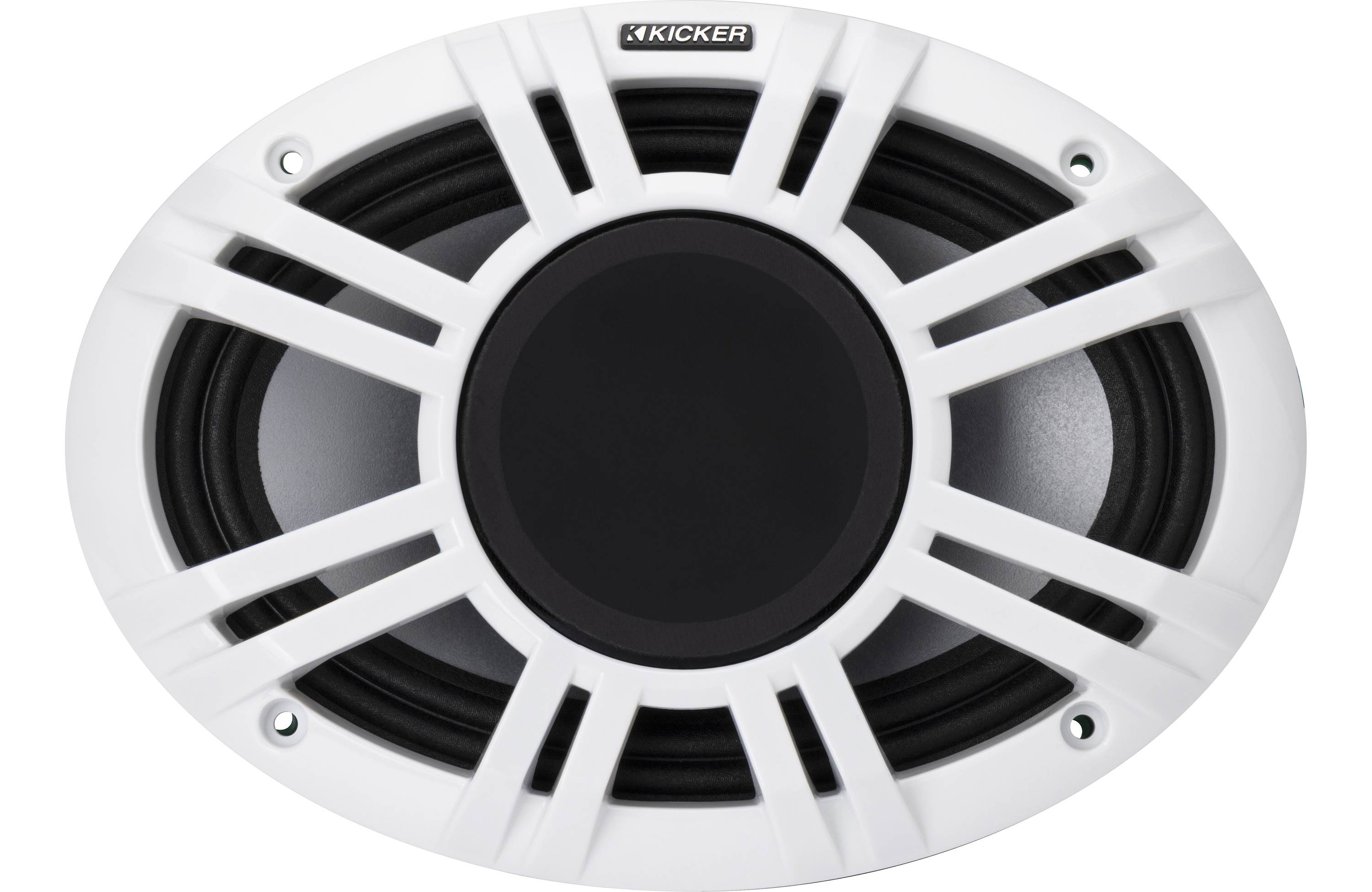 Kicker 48KMXL694 6x9" Marine Speaker w/ Grilles - Freemans Car Stereo