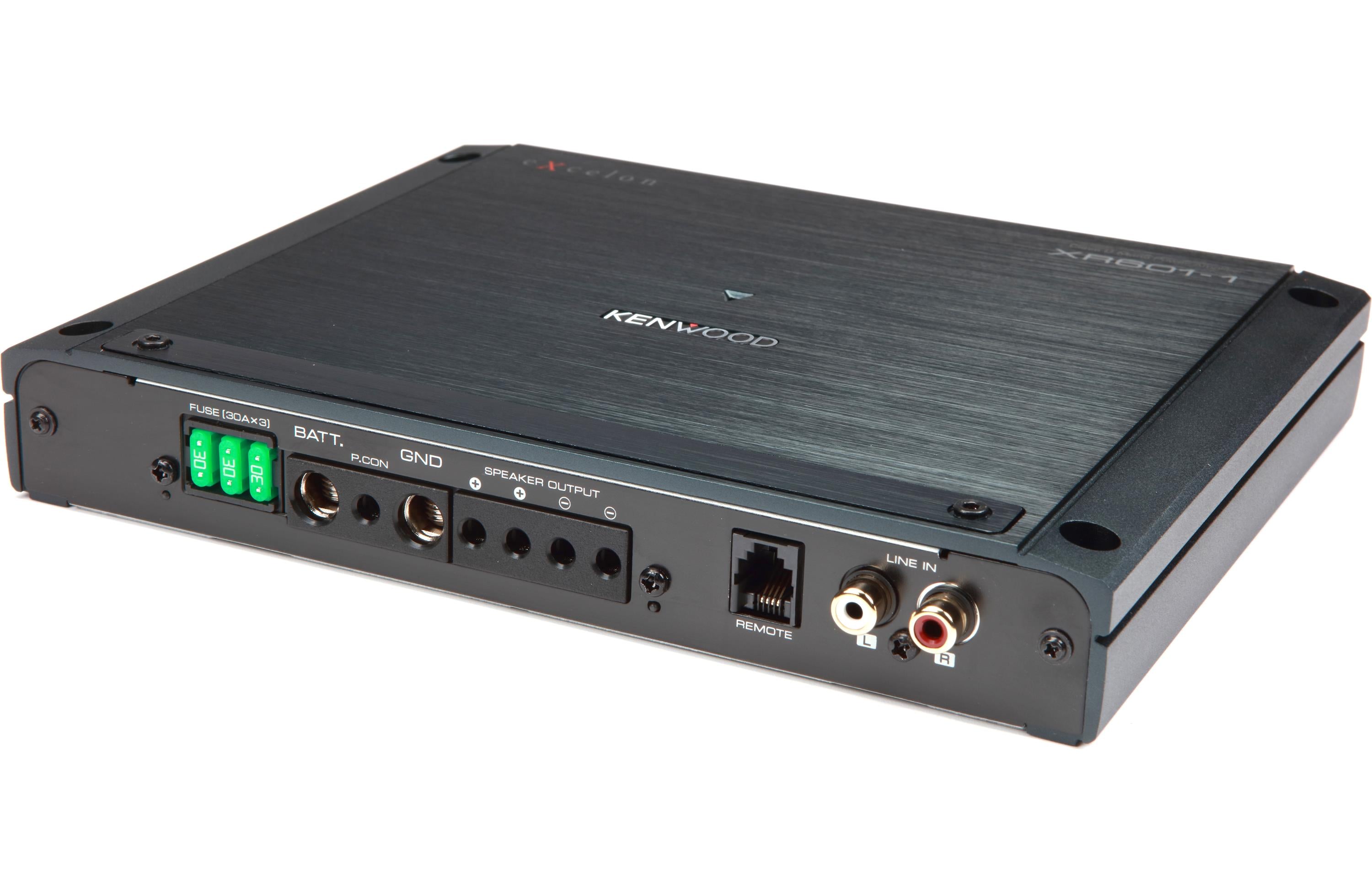 Kenwood Excelon XR601-1 Class D Mono Power Amplifier - Freeman's Car Stereo