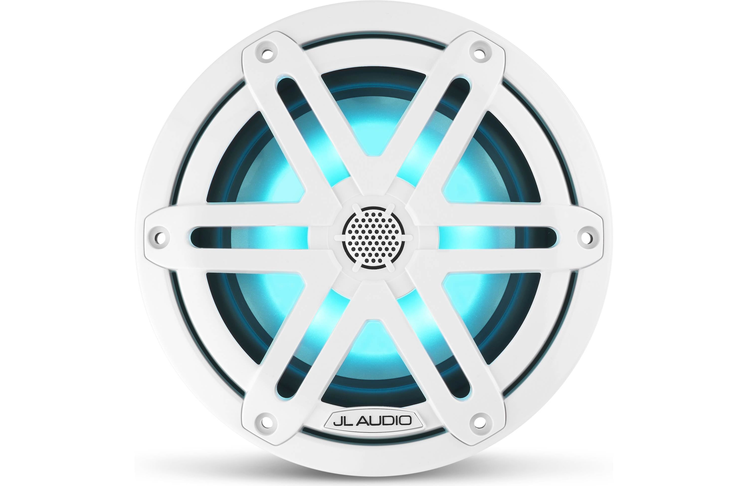 JL Audio MX280/4 Amp + M3-650X-S-GW-I x2 Pair Speakers Marine Bundle