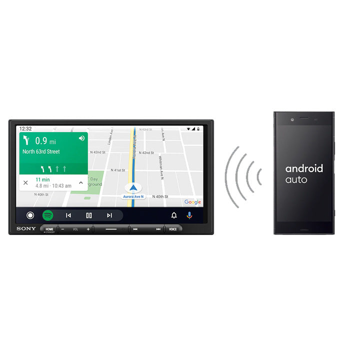 Sony XAV-AX4000 6.5" Digital Multimedia Receiver, Wireless Apple Carplay and Android Auto - Freemans Car Stereo