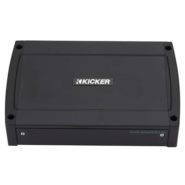 Kicker 48KXMA12002 Class D 2-Channel Marine Amplifier 300 Watts x 2 - Freemans Car Stereo
