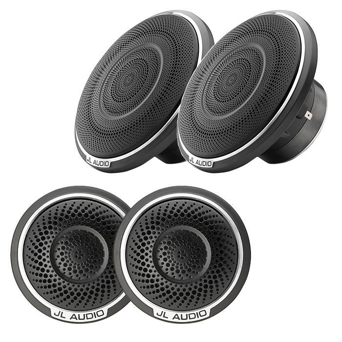 JL Audio C7 2-Way Kit C7-650CW 1 Pair Woofer and 1 Pair C7-100ct Tweeter