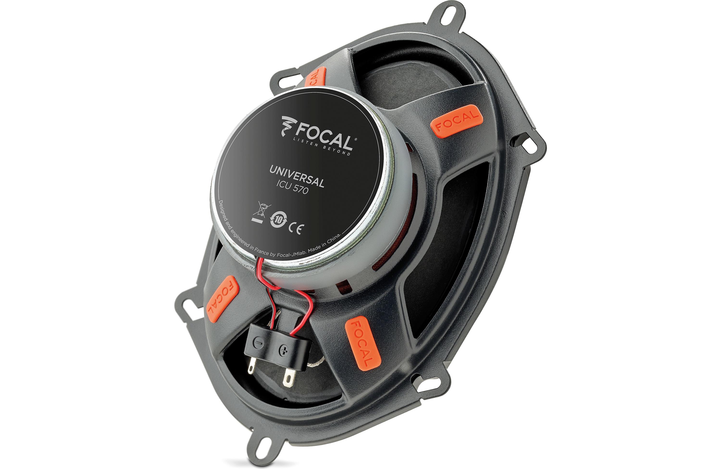 Focal ICU570 Universal Integration Series 5x7" 2-Way Coaxial Car Speakers Kit - Freemans Car Stereo