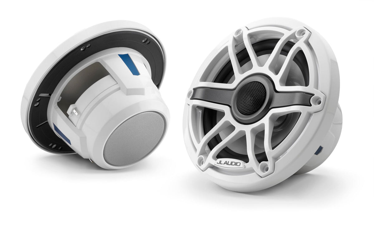 JL Audio M6-650X-S-GWGW 6.5" Marine Speakers w/ Sports Grilles - Freemans Car Stereo