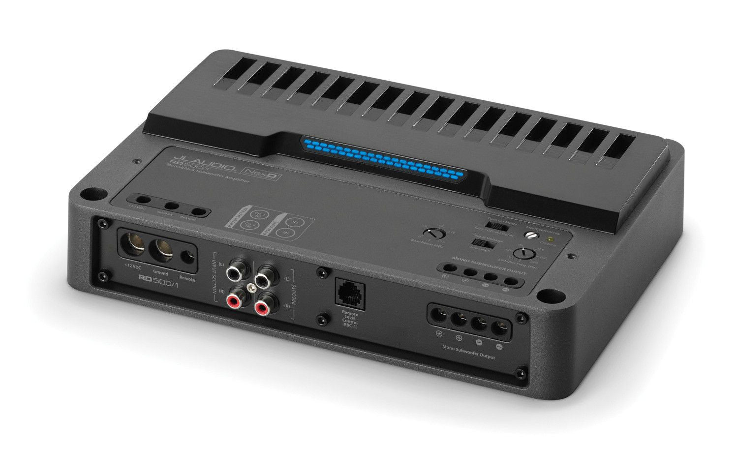 JL Audio RD500/1: Monoblock Class D Subwoofer Amplifier, 500 W - Freeman's Car Stereo