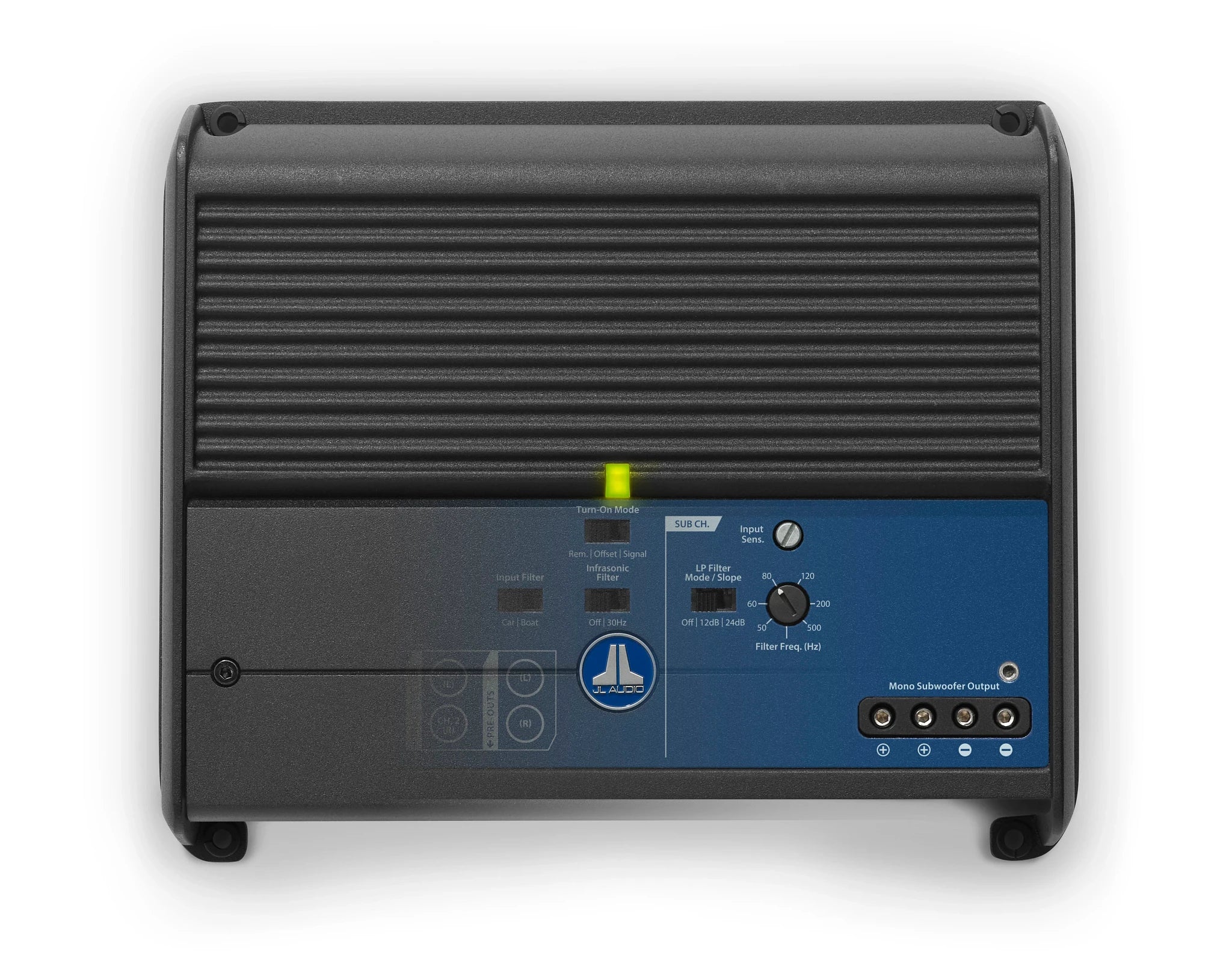 JL Audio XDM600/1 Monoblock, Class D, Car/Marine Subwoofer Amplifier, 600 W