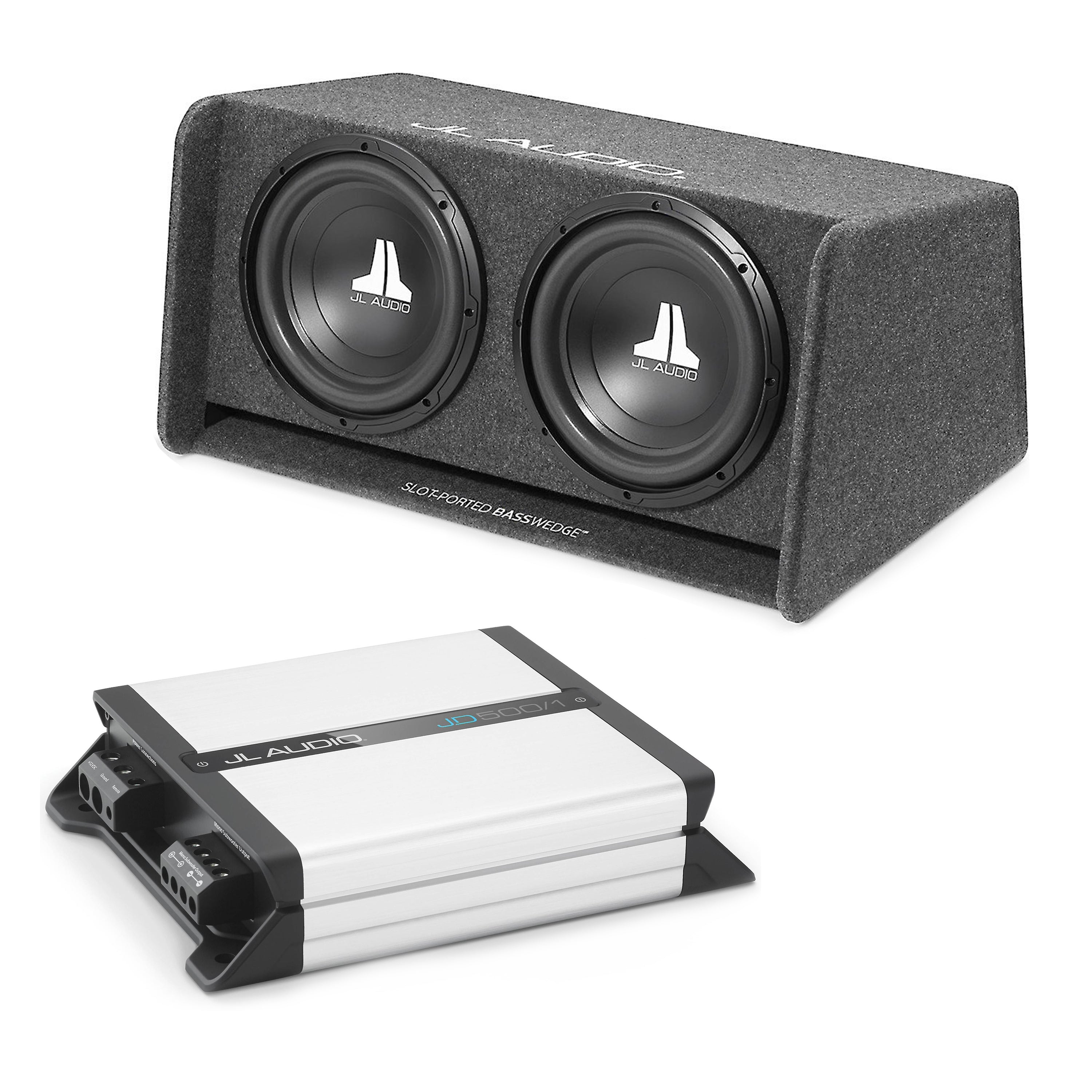JL Audio CP212-W0v3 Subwoofer + JD500/1 Monoblock Class D Amplifier - Freemans Car Stereo