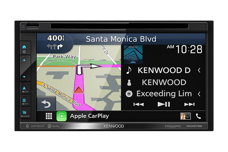 Kenwood DNX576S - Navigation Apple CarPlay & Android Auto DVD Receiver with Bluetooth - Freeman's Car Stereo