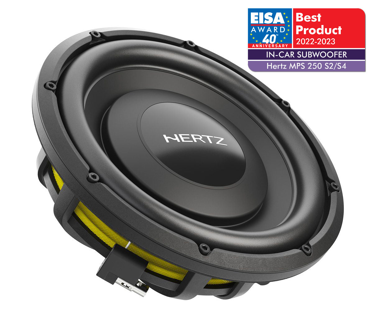 Hertz MPS 250 S4 10" Shallow Mount 4 Ohm Component Subwoofer - Freemans Car Stereo
