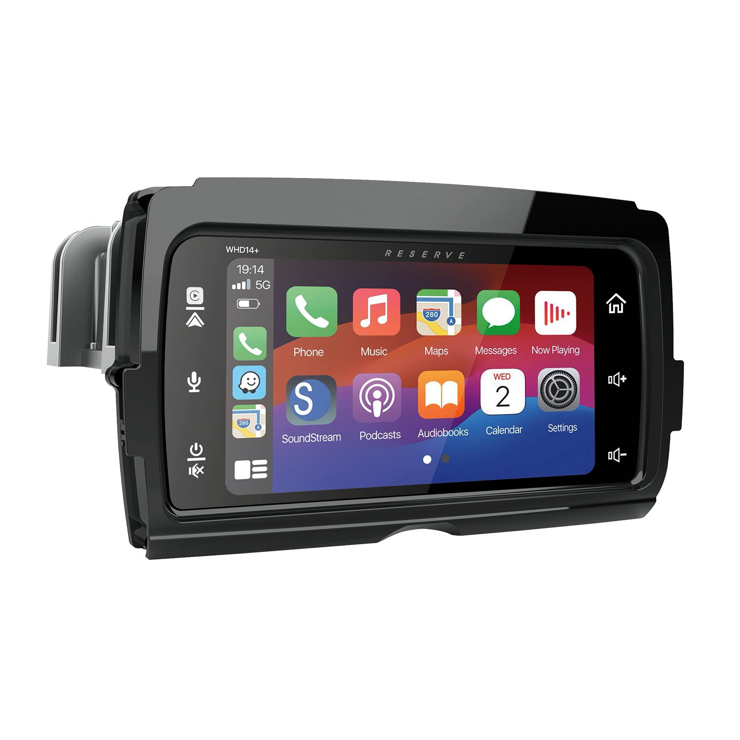 Soundstream WHD14+ Motorcycle Head Unit w/ Wireless Apple CarPlay & Android Auto - Freemans Car Stereo