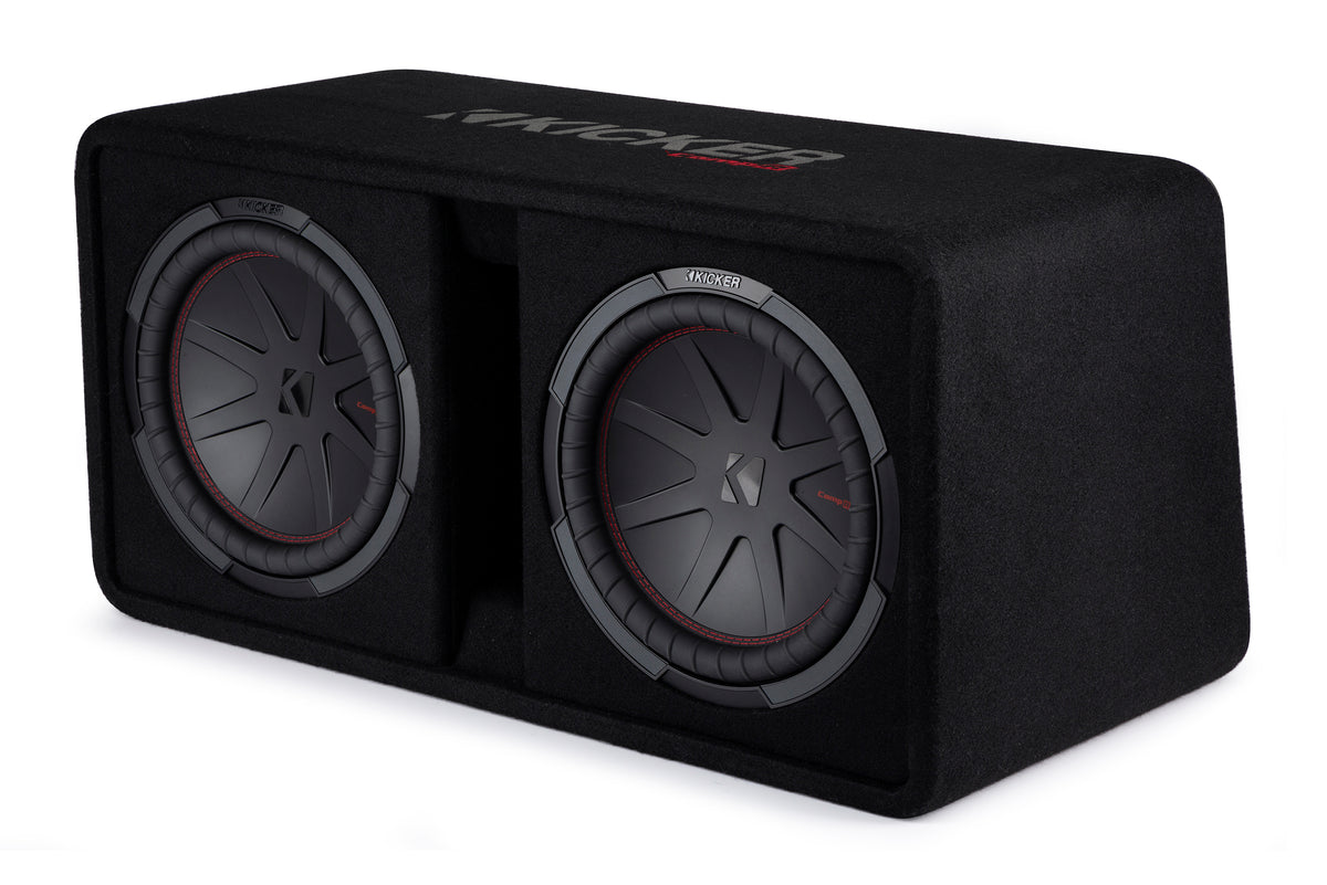 Kicker 48DCWR122 Amplifer and Subwoofer Bass Bundle with Install Kit - Freemans Car Stereo