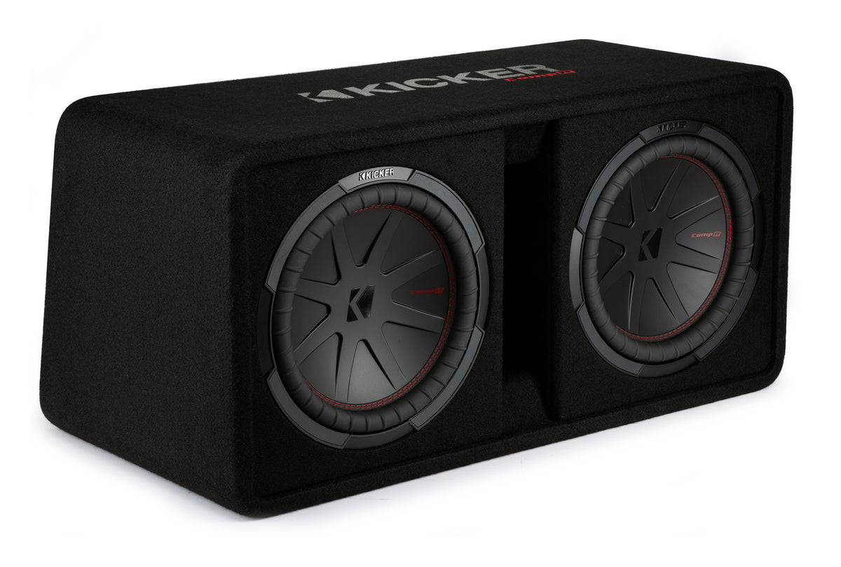 Kicker 48DCWR122 Amplifer and Subwoofer Bass Bundle with Install Kit - Freemans Car Stereo