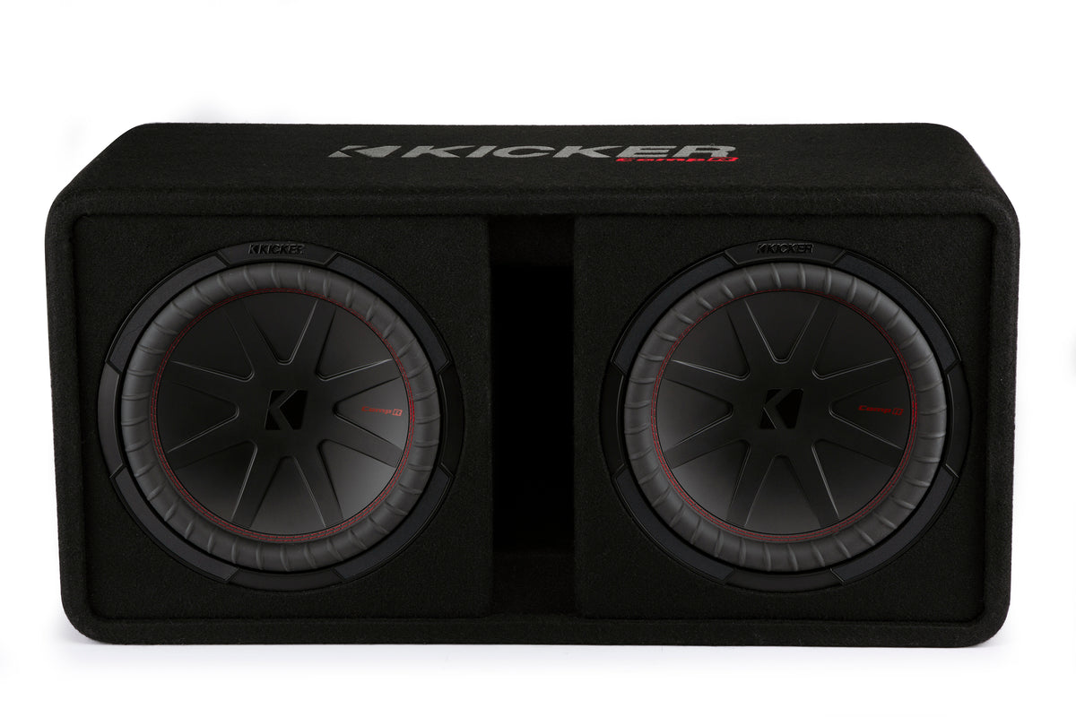 Kicker 48DCWR122 Amplifer and Subwoofer Bass Bundle with Install Kit - Freemans Car Stereo