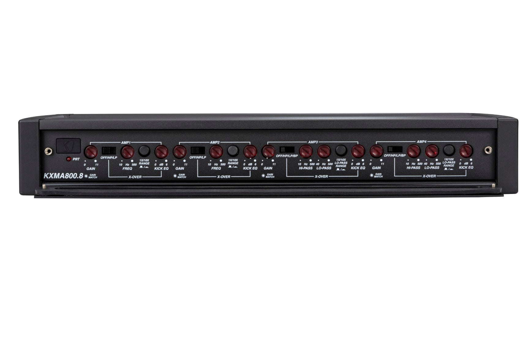 Kicker 48KXMA800.8 8-Channel Marine Amplifier, 50 Watts RMS x 8