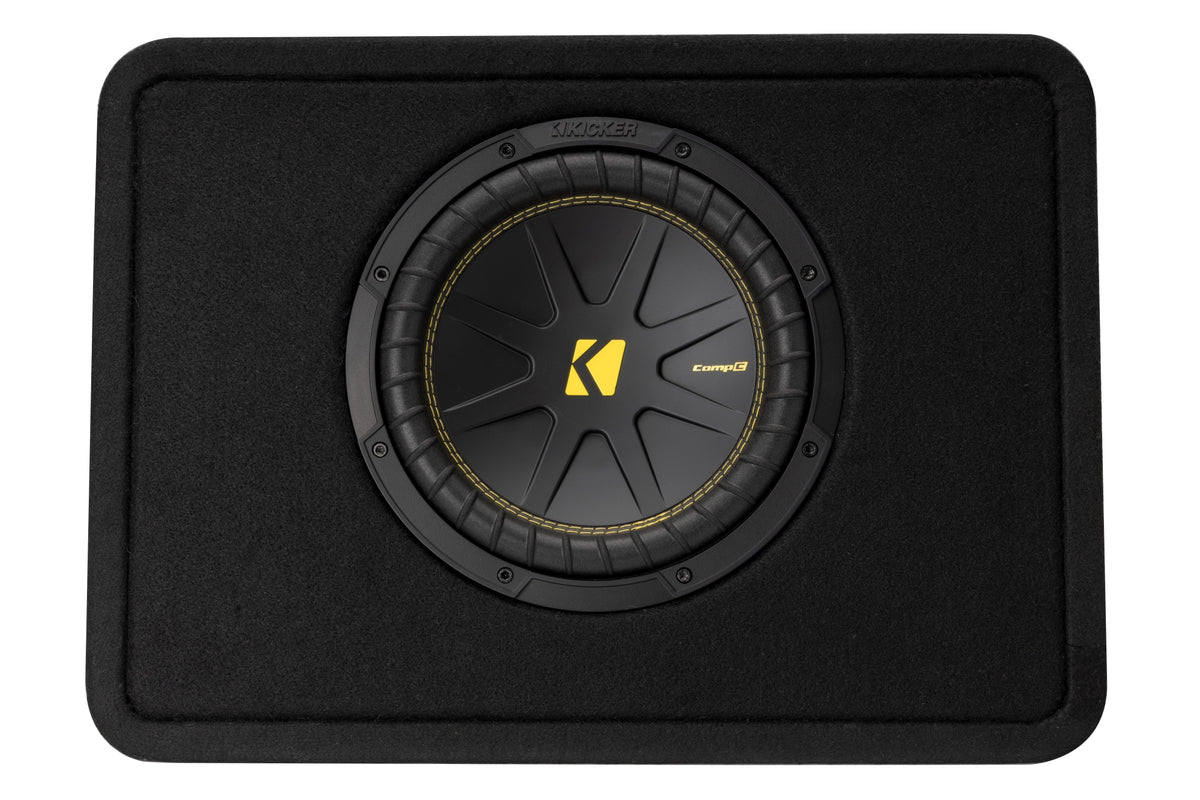 Kicker 50TCWC102 10" 2 Ohm CompC Subwoofer Enclosure