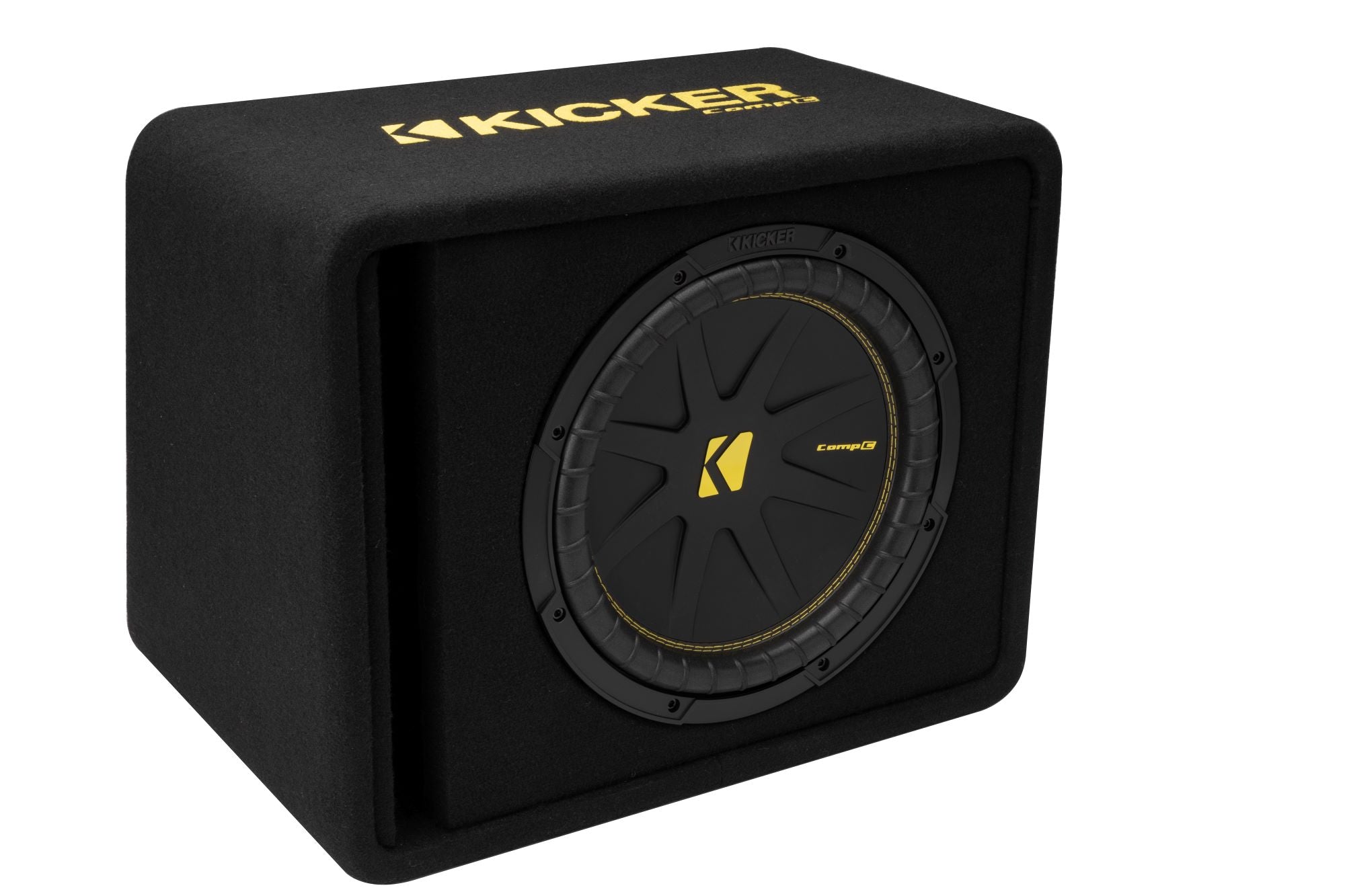 Kicker 50VCWC122 12" 2 Ohm CompC Subwoofer Enclosure - Freemans Car Stereo