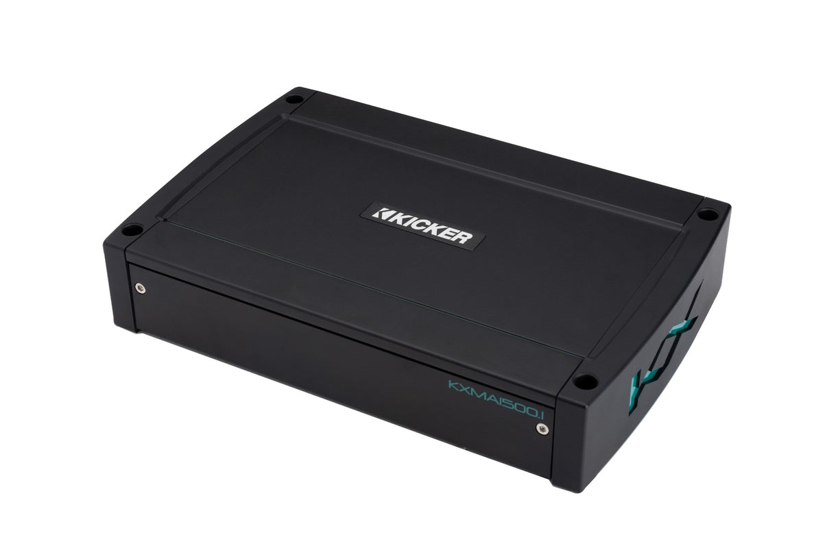 Kicker 51KXMA1500.1 Mono Marine Subwoofer Amplifer, 1500 watts RMS