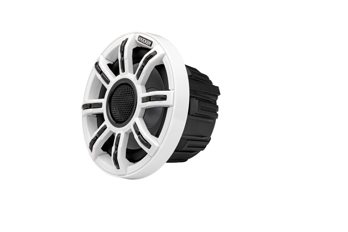 Kicker 51MSC65 6.5" 2-Way Marine Speakers with RGBW LED Lighting - Freemans Car Stereo