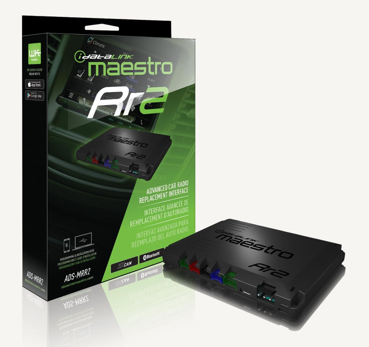 iDatalink ADS-MRR2 Maestro Universal Radio Replacement and Steering Wheel Interface