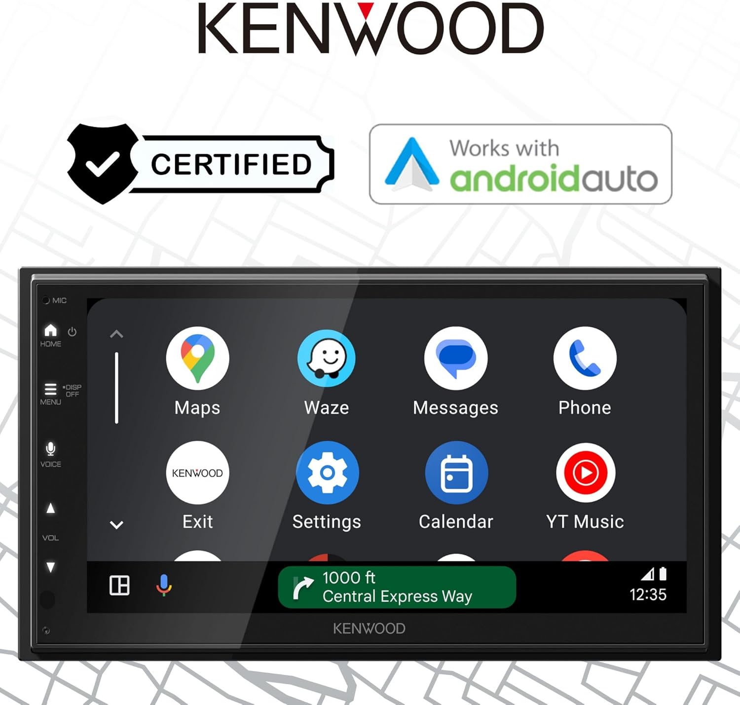 Kenwood DMX5710S 6.8" Digital Media Receiver, iDatalink Maestro Ready - Freemans Car Stereo