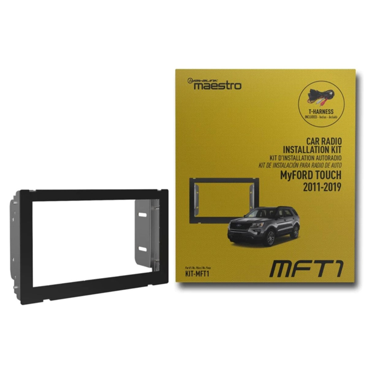iDatalink KIT-MFT1 Dash Kit for Select 2011-21 MyFORD Touch-Equipped Ford Vehicles