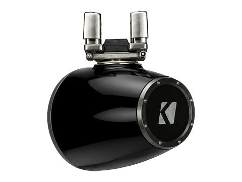 Kicker 44KMTC94 9-inch tower speaker pair - black, left view