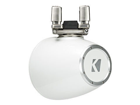 Kicker 44KMTC94W 9-inch tower speaker pair - white, left view
