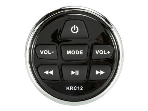 Kicker 46KRC12 marine wired remote front view