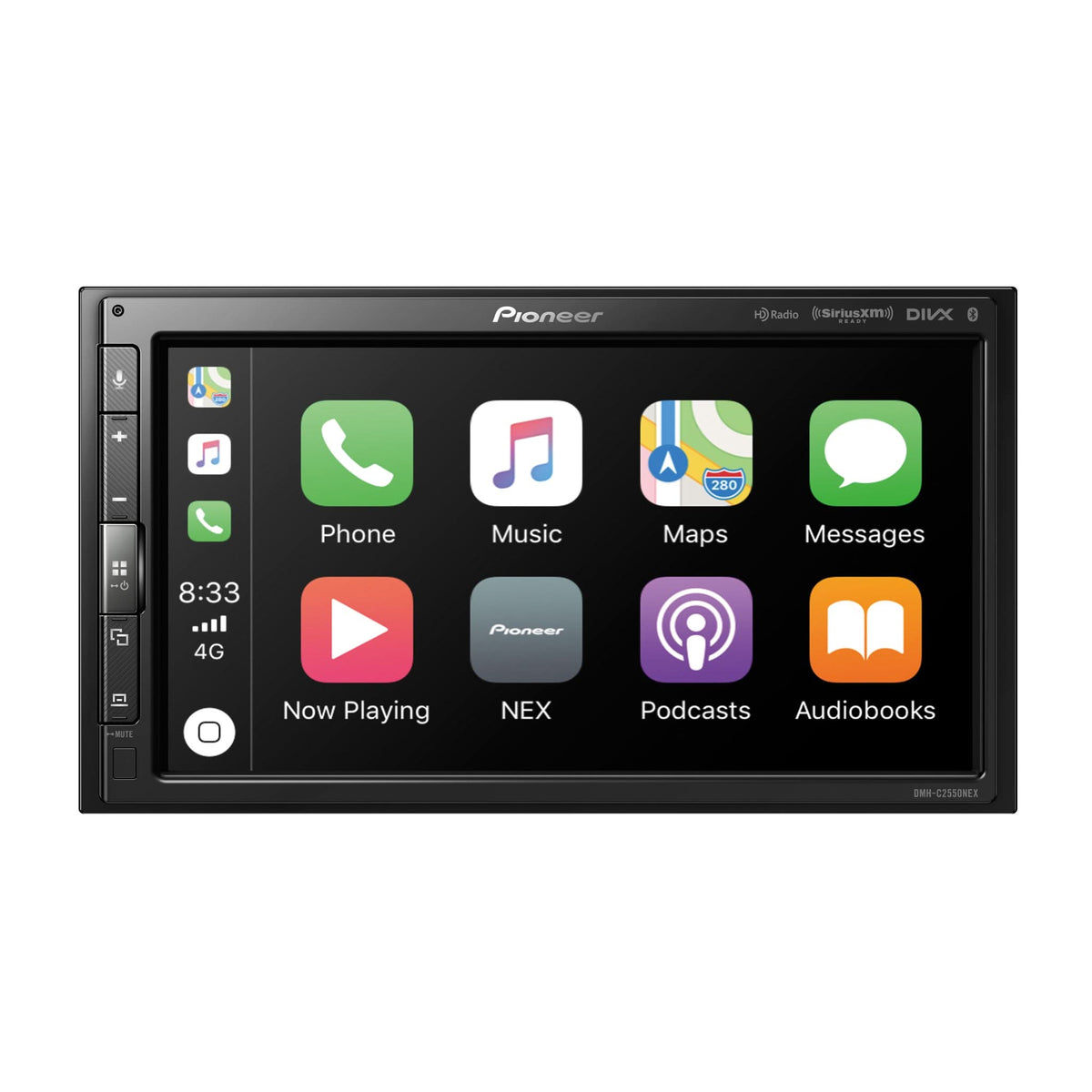 Pioneer DMH-C2550NEX 6.8-inch modular digital media receiver front view
