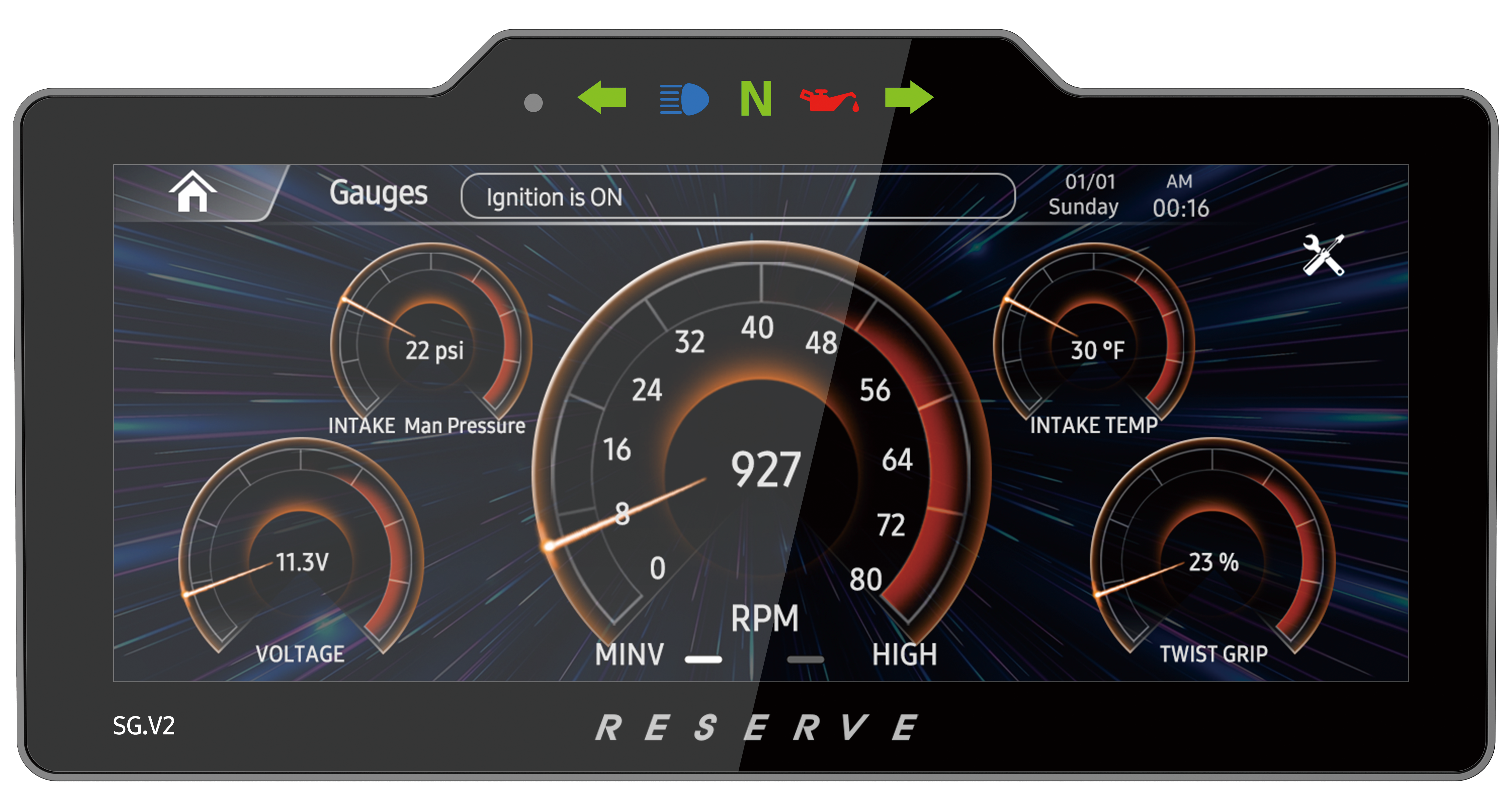Soundstream Reserve SG.V2 Radio Plug-N-Play Head Unit for 1998-2013 Street Glide