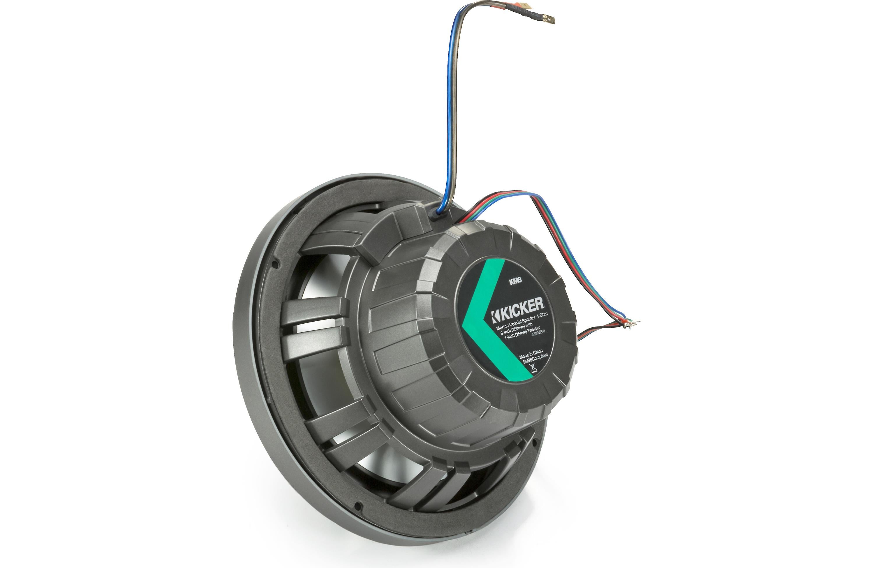 Kicker 48KMA6004 + 45KM84L x2 Pairs + FREE 41KMLC LED Remote Marine Bundle