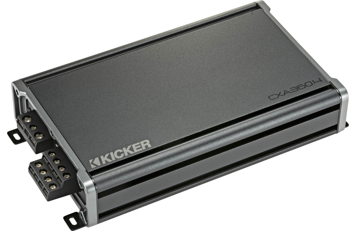 Kicker 46CSC654 x2 Pair 6.5" Speakers + 46CXA360.4T Amplifier - Freemans Car Stereo