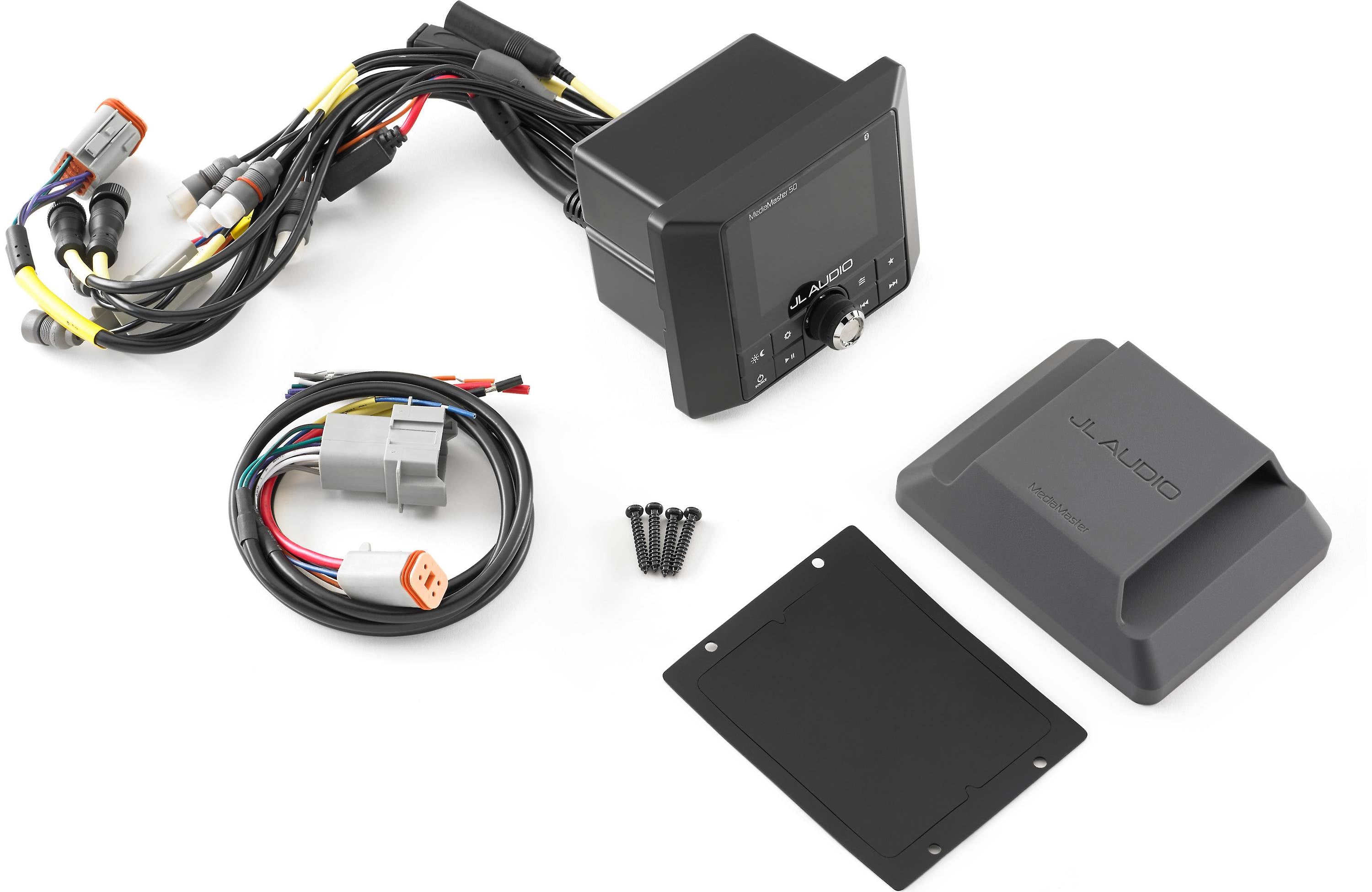 JL Audio MM50 Weatherproof Source Unit with Full-Color LCD Display