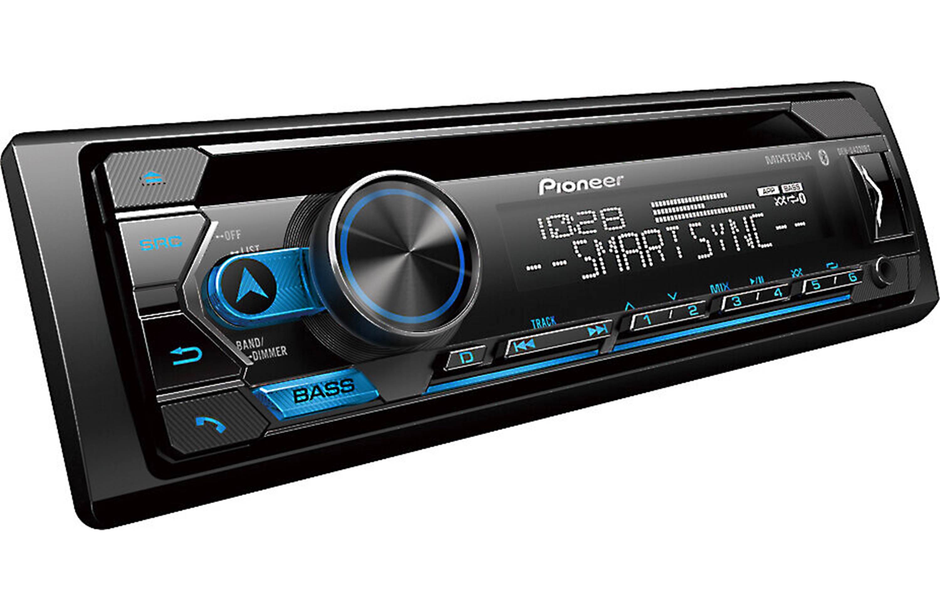 Pioneer DEH-S4220BT 1-DIN In-Dash CD/DM and Bluetooth Receiver - Freemans Car Stereo